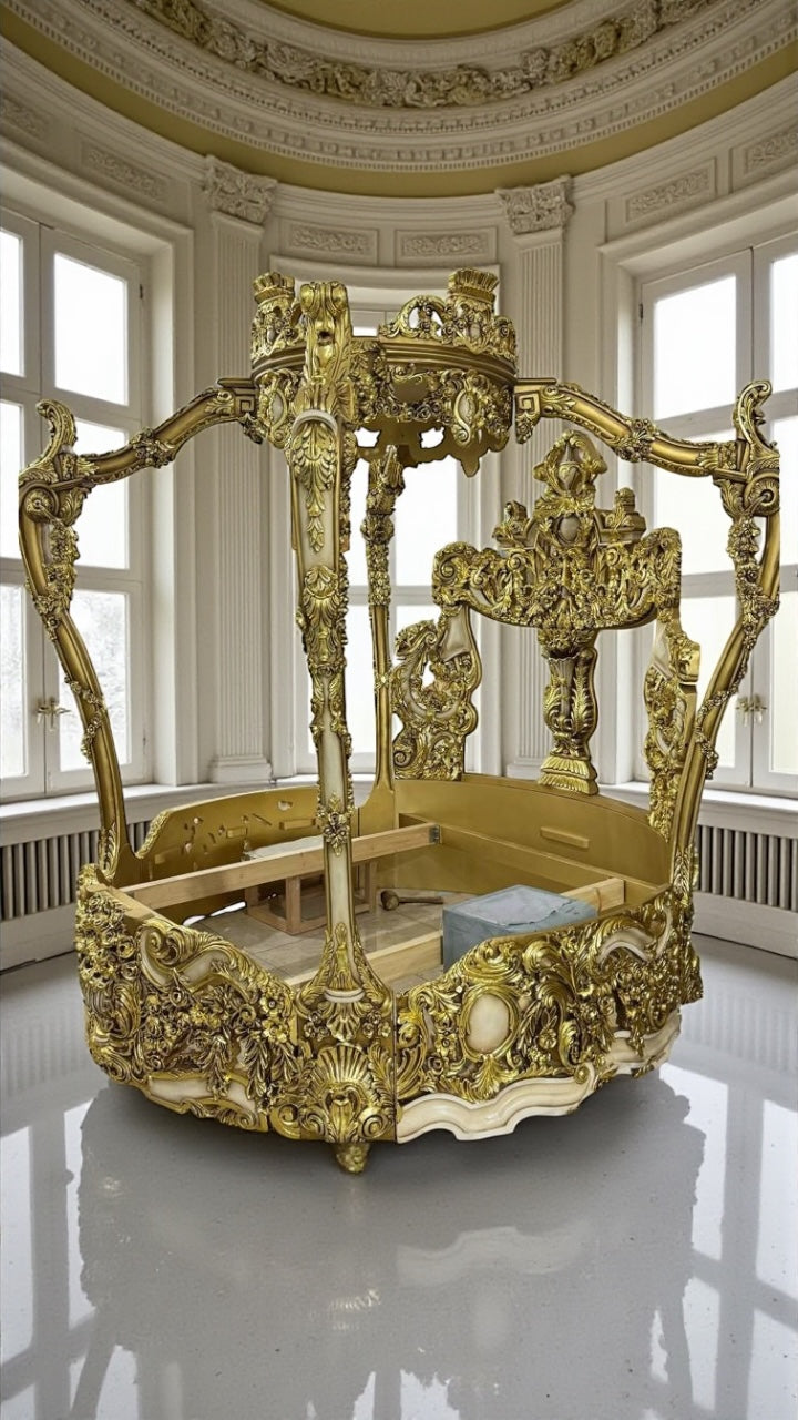 CROWN Bedroom Set — SPHINX FURNITURE| Handmade& Solid Wood Luxurious ...