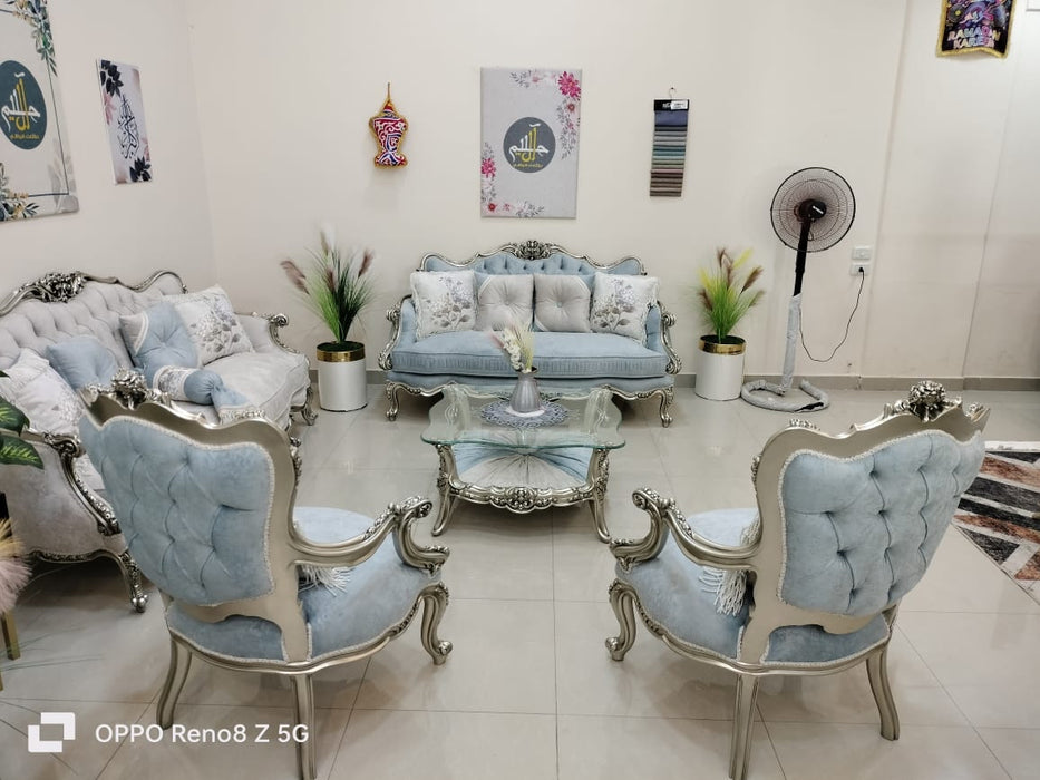 COCO BLUE Living Room Set